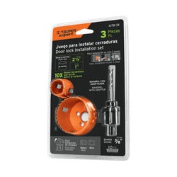 Juego Brocasierras Bimetalicas 3pz Truper 100816
