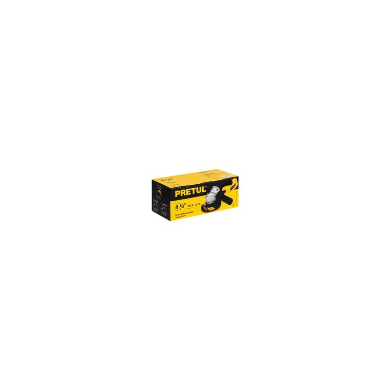 Esmeriladora Angular Pretul Esma-4-1/2p2 de 60 Hz 630w 120 V
