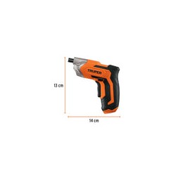 Atornillador Inalámbrico Desi-36 3.6v Naranja Truper