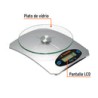 Báscula Digital Vidrio Cocina Capacidad 5kg Truper 15160