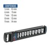 Juego Dados 1/4' Mm Cortos 10 Pz Truper 14166