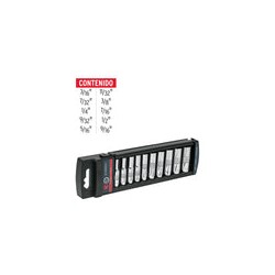 Juego Dados 1/4' Torx 7 Pz Truper 10027