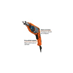 Taladro Prof. 3/8' 380 W Var. Truper 16708
