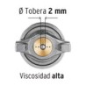 Pistola Pintar Gravedad Boquilla 2 Mm Truper 13060