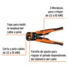 Pinza Pelacables Automática Truper 17360
