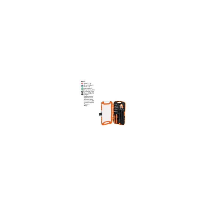 Juego Desarmadores Reparacion Celular 32 Pz Truper 17762