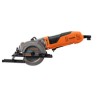 Sierra Circular Eléctrica Truper Sici-4-1/2a 114mm 750w 60hz Naranja 127v