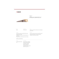 Serrote para Carpintero 24¨ 7455324 Bellota