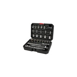Juego de Dados Y Accesorios Combinados 33 Pzas 5200cb Urrea-h