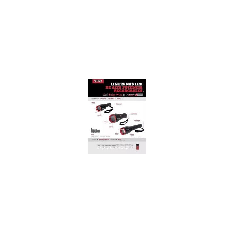 Linternas Lamparas Led de Alta Potencia 2000lm Urrea-h