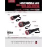 Linternas Lamparas Led de Alta Potencia 2000lm Urrea-h