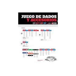 Maletin Dados Llave Matraca 230pzas Jcb02 Urrea-h