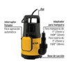 Bomba Sumergible Plástica 1 Hp P/ Agua Limpia, 27197 Pretul