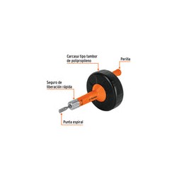 Destapacaños de 7.6 M Manual Truper