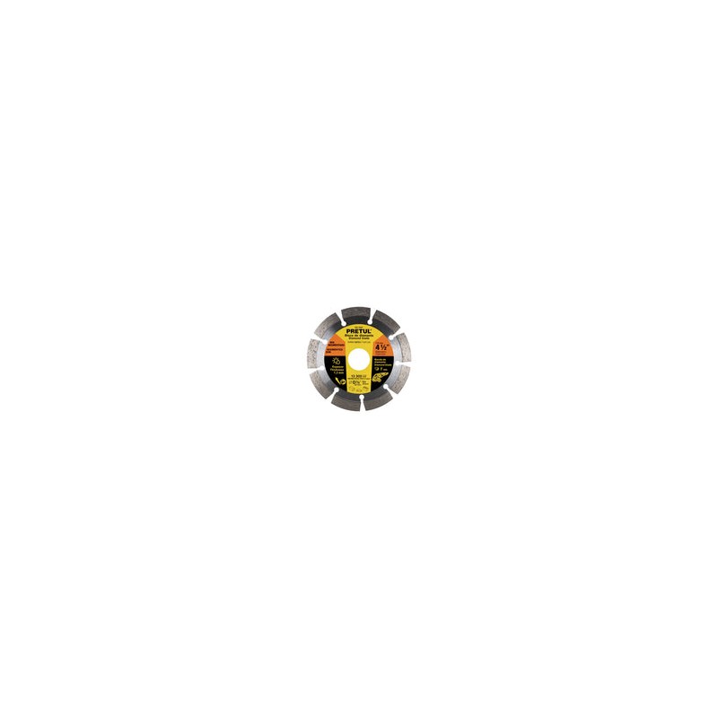 Disco de Diamante 4-1/2 X 1.2mm Rin Segmentado 27032 Pretul