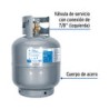 Cilindro Portátil para Gas Lp 9kg Foset
