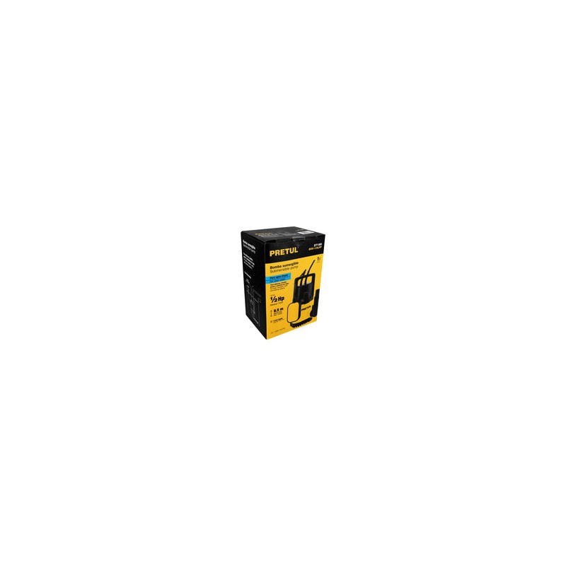 Bomba Sumergible Agua Limpia 1/2 Hp 27195 Pretul