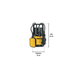 Bomba Sumergible Agua Limpia 1/2 Hp 27195 Pretul