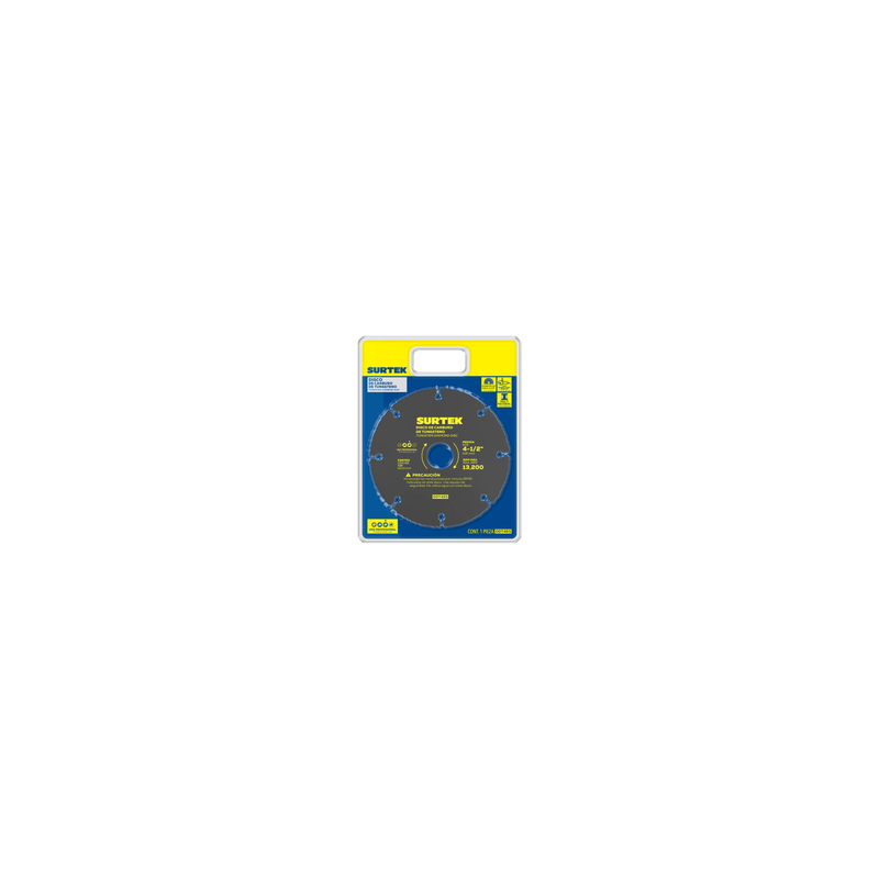 Disco Multicorte Punta de Carburo de Tungsteno Ddt45s Surtek