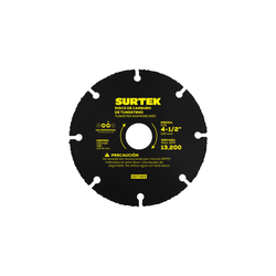 Disco Multicorte Punta de Carburo de Tungsteno Ddt45s Surtek