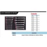 Juego 15 Llaves Comb Matraca Métrico Industrial Ch313 Urrea-h