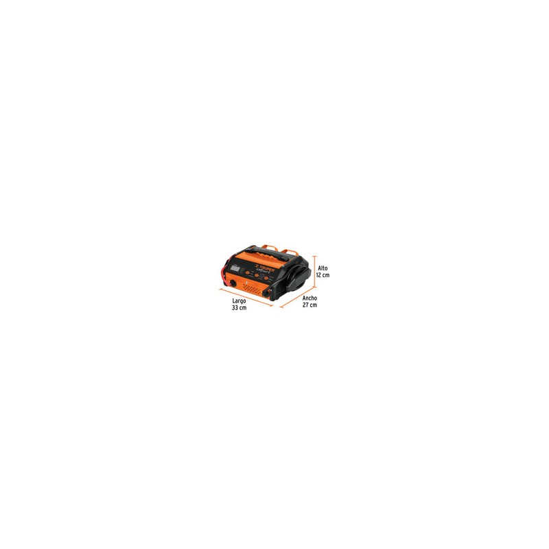 Cargador de 75 A para Baterías de 6 Y 12 V 12889 Truper